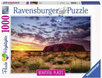 RAVENSBURGER 15155, RAVENSBURGER 15155 Puzzle Ayers Rock in Australien