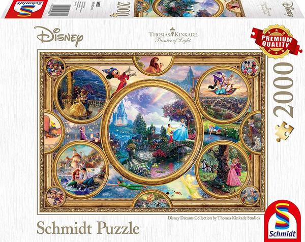 Schmidt-Spiele Thomas Kinkade Disney Dreams Collection (2000 Teile)