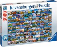 Ravensburger Puzzle "99 Beautiful Places in Europe" Made in Germany