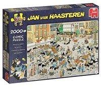 JUMBO Spiele Jan van Haasteren Der Kunstmarkt 2000 Teile