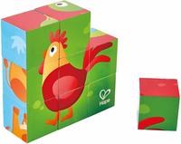 Hape Blockpuzzle Bauernhof
