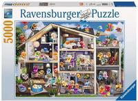 Ravensburger 17434 8, Ravensburger Puzzle Gelini Puppenhaus 5000 Teile
