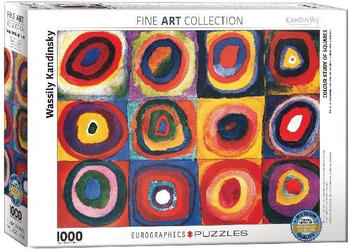 Eurographics Puzzles Kandinsky: Farbstudie Quadrate