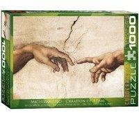 Eurographics Michel Angelo: Die Erschaffung des Menschen ( Detail ) 1000 Teile...