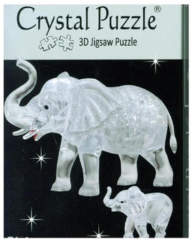 HCM-Kinzel Crystal Puzzle Elefantenpaar 46 Teile