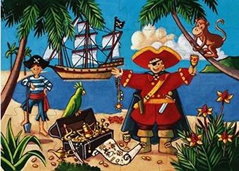 Djeco Puzzle Pirat 36 tlg.