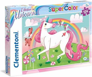 Clementoni Supercolor I believe in Unicorns (104 Teile)