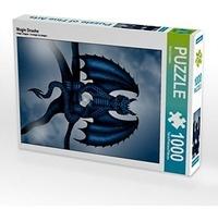 Calvendo Magie Drache Foto-Puzzle 1000 Teile, 64x48cm