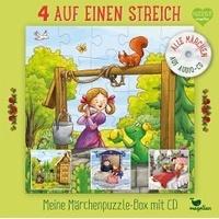 Magellan Verlag 4 auf einen Streich - Meine Märchenpuzzle-Box (4 x 25 Teile)