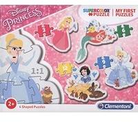 Clementoni Super Color My first Puzzles Disney Princess (3+6+9+12 Teile)