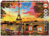 Educa 017675, Educa 3000 Sunset in Paris Holz