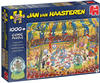 Jumbo 19089, Jumbo Jan van Haasteren Zirkus-Akrobatik 1000 Teile, Puzzlespiel,