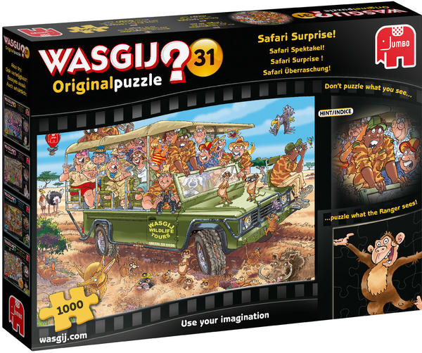 Jumbo Wasgij Original 31 - Safari Überraschung! 1000 Teile