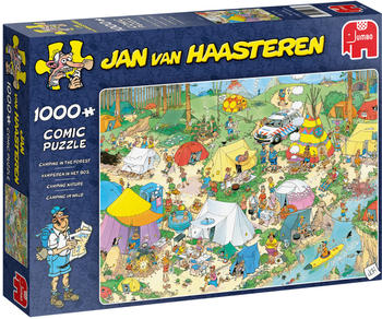 Jumbo Jan van Haasteren - Camping im Wald 1000 Teile
