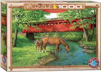 Eurographics Puzzles Sweet Water Bridge 1000 Teile Puzzle (6000-0834)