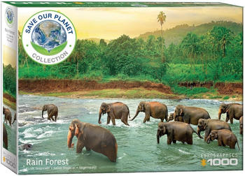 Eurographics Puzzles Save our Planet Collection - Regenwald 1000 Teile Puzzle (6000-5540)