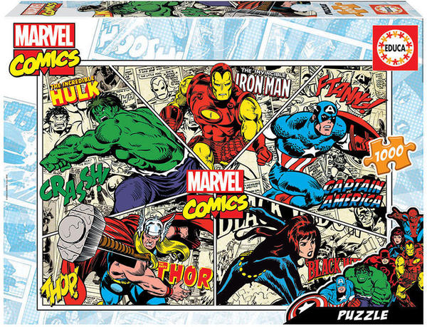 Educa Borrás 1000 Marvel Comics