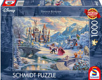 Schmidt Spiele Die Sch&ouml;ne und das Biest - Zauberhafter Winterabend (1.000 Teile)