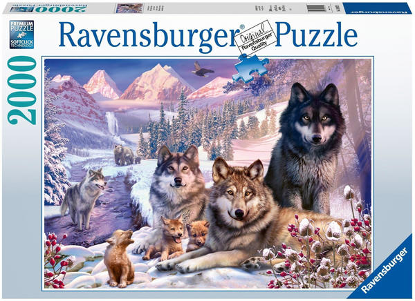 Ravensburger Wölfe im Schnee (2000 Teile)