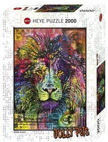 Heye 29894, Heye Puzzle Dean Russo - Lion's Heart - 2000 Teile