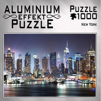 M.I.C. Aluminium Effekt Puzzle - New York (1000 Teile)