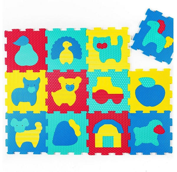 Hakuna Matte Puzzlematte für Babys Bauernhof 1,2x0,9m