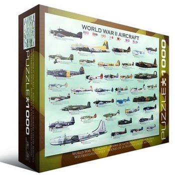 Eurographics Puzzles Flugzeuge aus dem 2. Weltkrieg 1000 Teile Puzzle (6000-0075)