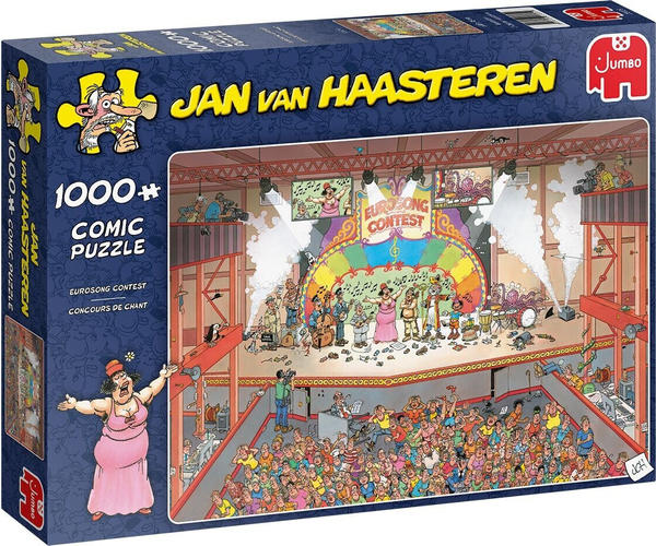 Jumbo Jan van Haasteren - Eurosong-Wettbewerb - 1000 Teile (20025)