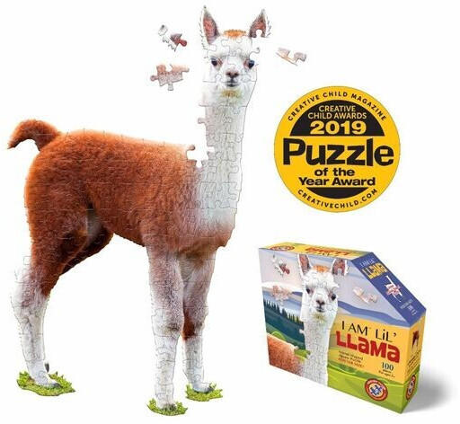 Madd Gapp Games Shape Puzzle Junior Lama 100 Teile (884011)