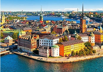 Castorland Die Altstadt von Stockholm Schweden (500 Teile)