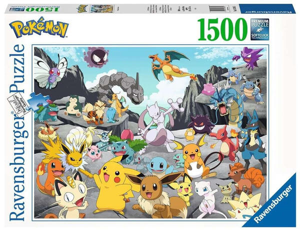 Ravensburger Pokémon Classics (1500 Teile)