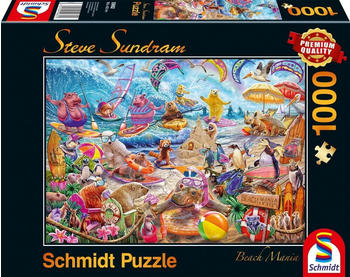 Schmidt-Spiele Puzzle - Beach Mania, 1000 Teile (59662)
