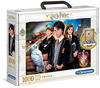 Clementoni Puzzle 61882 Harry Potter, 1000 Teile, im Koffer-Design, ab 10 Jahre