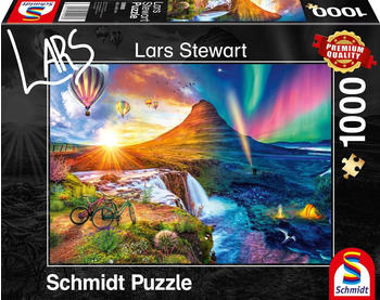 Schmidt-Spiele Lars Stewart - Island, Night and Day, 1000 Teile (59908)