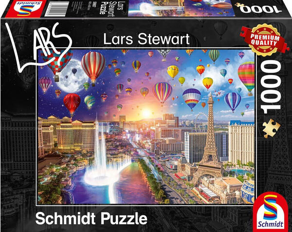 Schmidt-Spiele Lars Stewart - Las Vegas, Night and Day, 1000 Teile (59907)