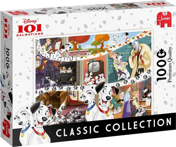 Jumbo Spiele - Disney Classic Collection 101 Dalmatiner - 1000 Teile  (19487) Test - TOP Angebote ab 14,69 € (Oktober 2022)