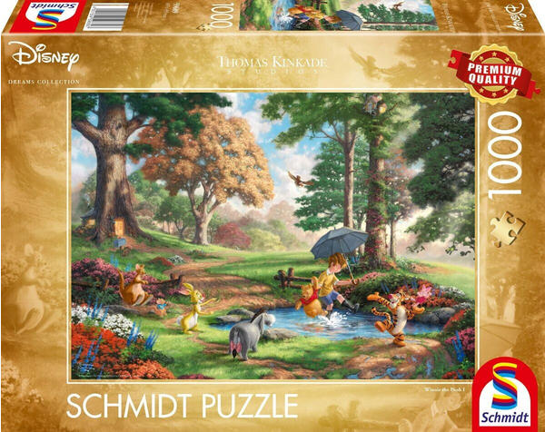 Schmidt-Spiele Thomas Kinkade Collection - Disney, Winnie The Pooh (59689)