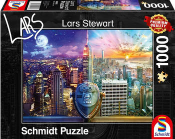 Schmidt-Spiele Lars Stewart - New York, Night and Day, 1000 Teile (59905)