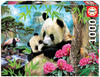 Educa Kuschelnde Pandas (1.000 Teile)