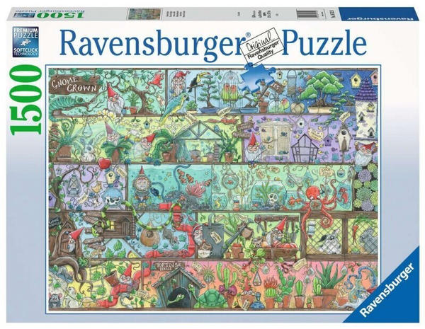 Ravensburger Zwerge im Regal (1500 Teile)