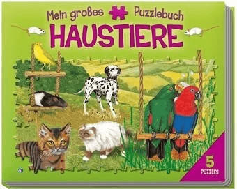 Edition A. Trötsch Edition Trötsch Mein großes Puzzlebuch - Haustiere