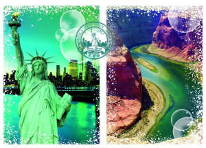 Grafika Travel around the World - USA 2000 Teile Puzzle Grafika-T-00211