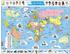 Larsen Weltkarte (auf Englisch) 107 Teile - K1-GB