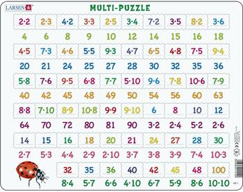 Larsen Mathematik: Multiplikation 58 Teile - AR1