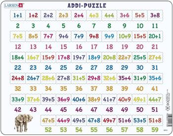 Larsen Mathematik: Addition 58 Teile - AR8