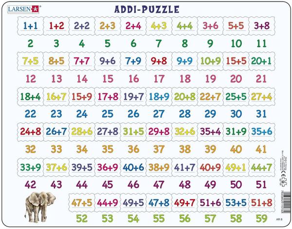 Larsen Mathematik: Addition 58 Teile - AR8