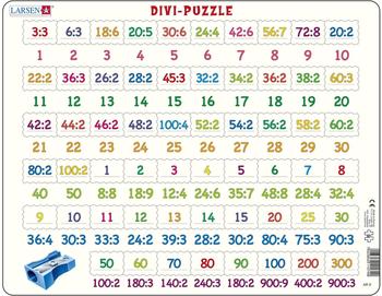 Larsen Divi (Division) 58 Teile - AR9