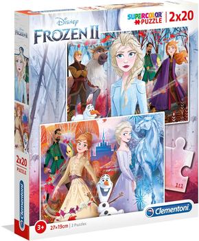 Clementoni Supercolor Disney Frozen II (2 x 20 Teile)