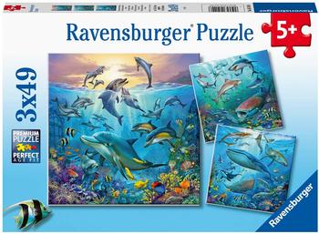 Ravensburger Tierwelt des Ozeans (3x49 Teile)