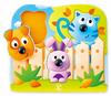 Toynamics Hape - Knopfpuzzle Haustiere, 4 Teile, Spielwaren